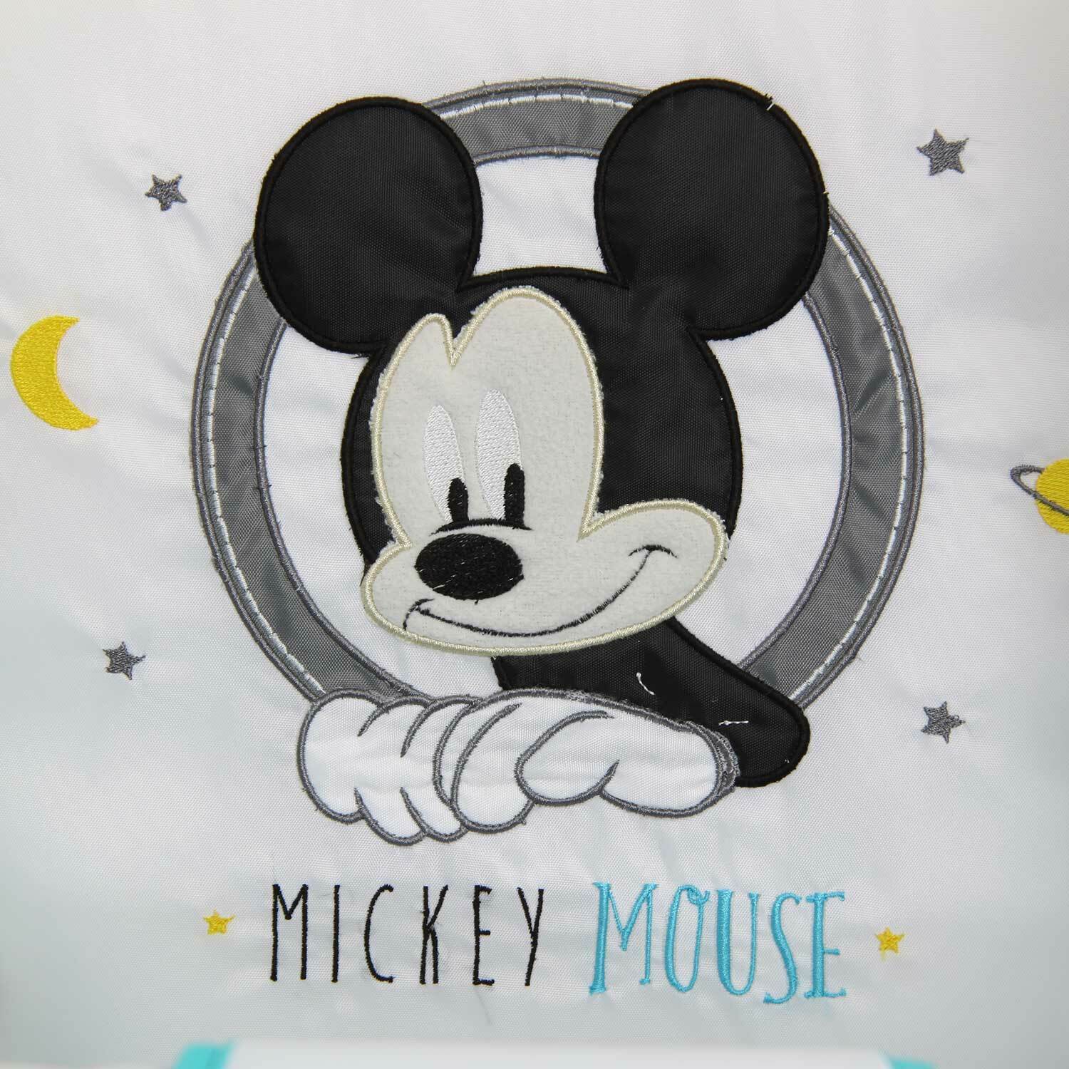 Качели Polini kids Disney baby Микки Маус с вышивкой Синий - фото 9