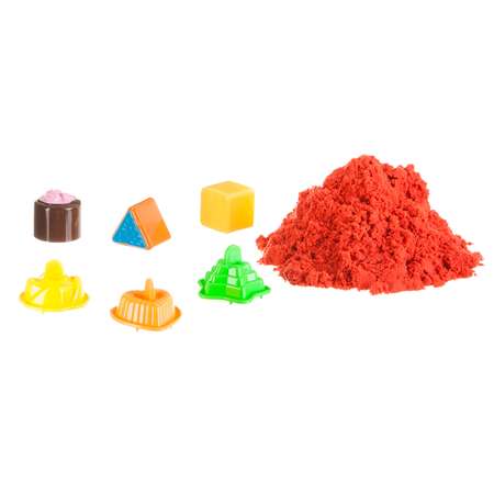 Кинетический песок Bondibon 0.5 кг (красный)