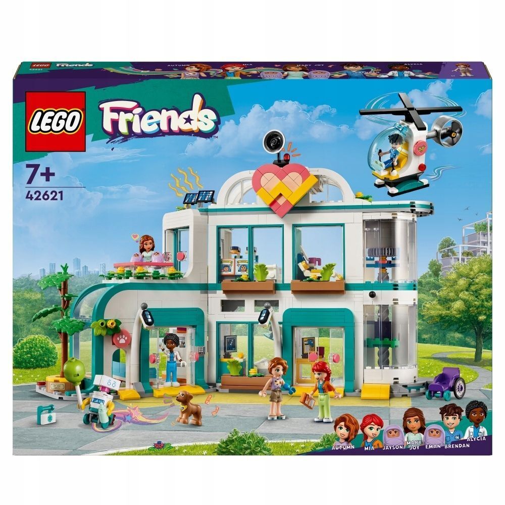 Конструктор LEGO Friends Городская больница Хартлейк 1128 дет. - фото 1