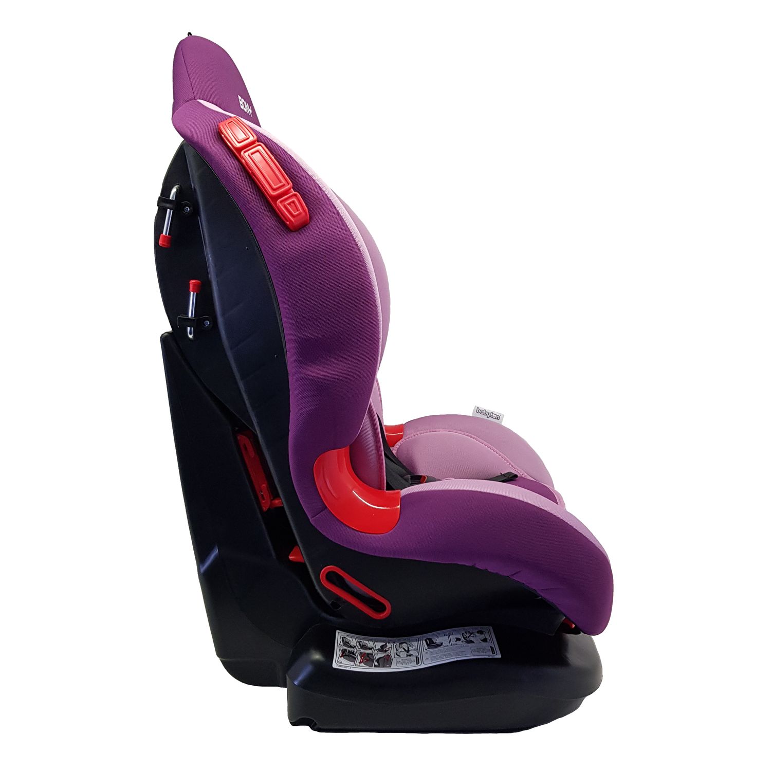 Автокресло Babyton Bony Purple 1/2 (9-25 кг) - фото 4