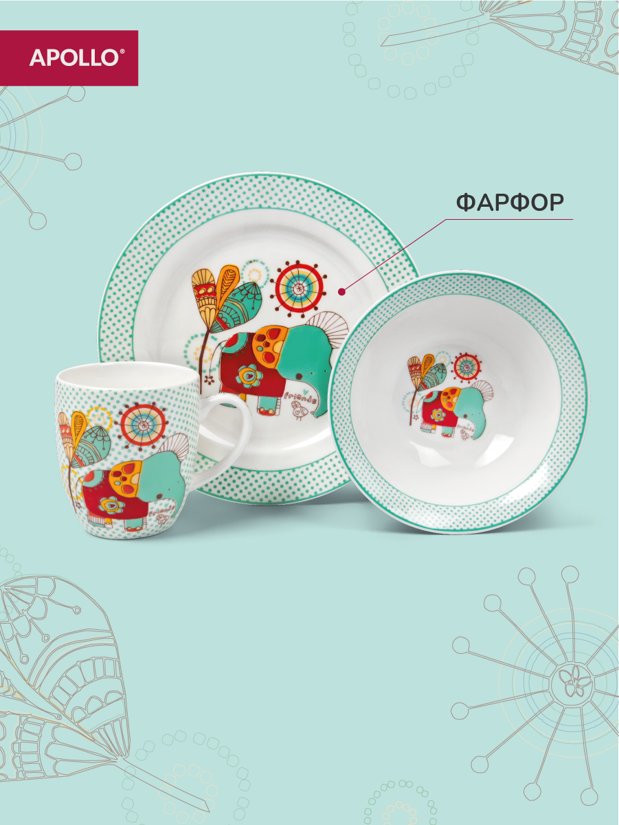 Набор посуды APOLLO 3 предм. - фото 2