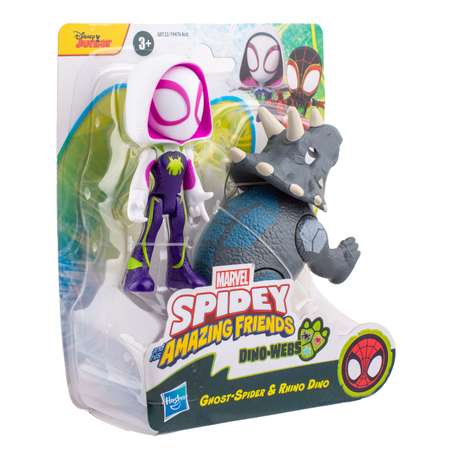 Игровой набор Hasbro Ghost-spider and Rhino Dino
