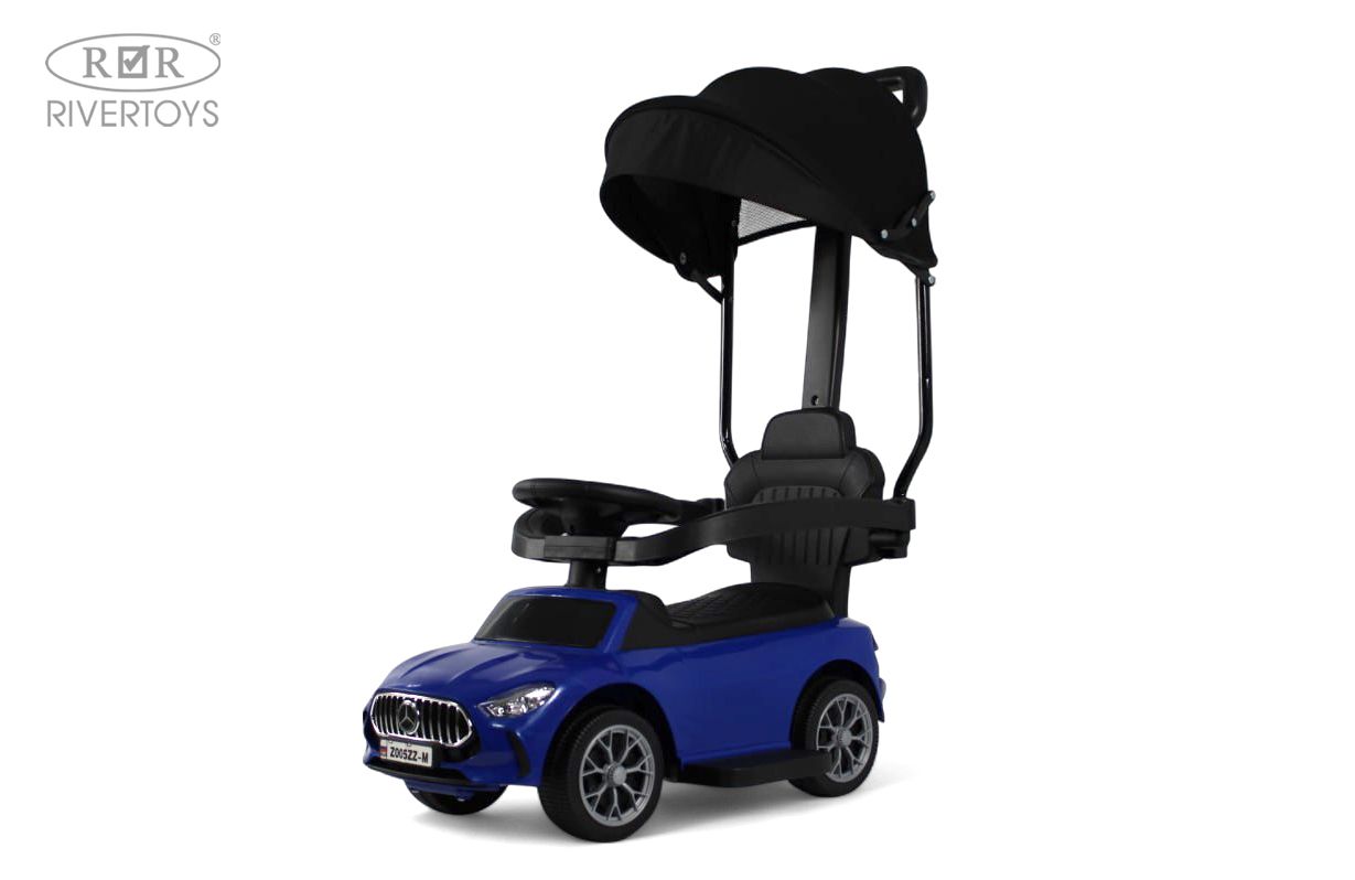 Каталка RIVERTOYS Z005ZZ-M-BLUE синий - фото 1