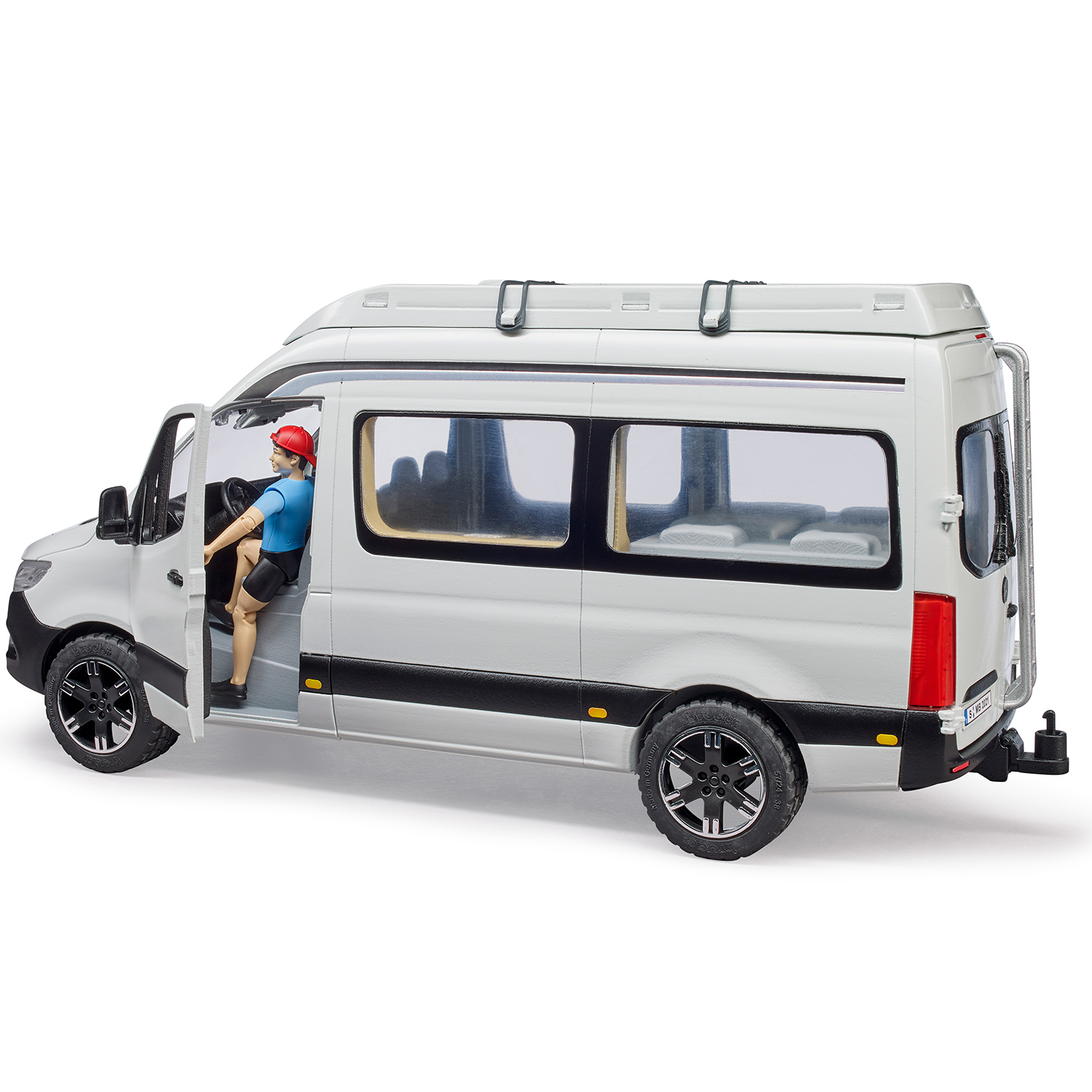 Автомобиль Bruder Mercedes Sprinter туристический 02-672 - фото 9