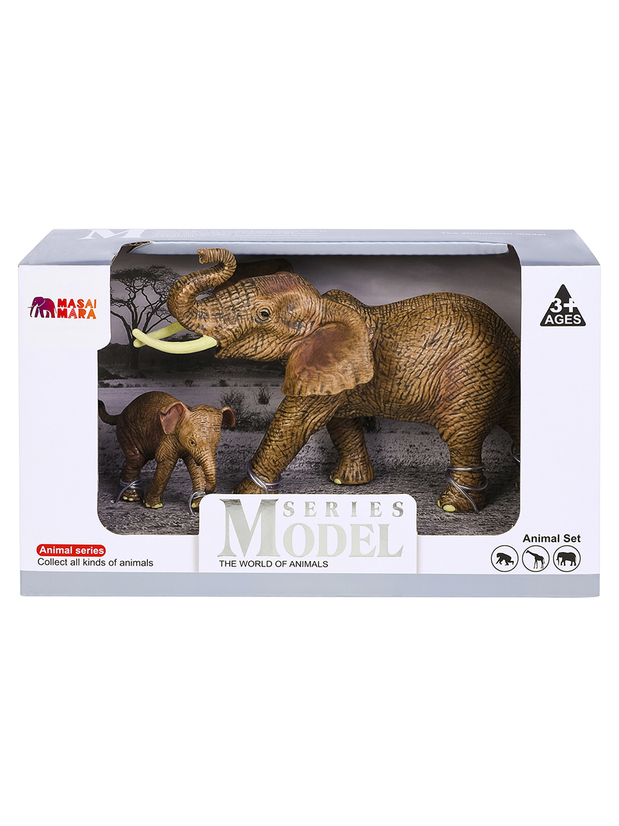 Игровой набор Masai Mara Семья слонов - фото 12