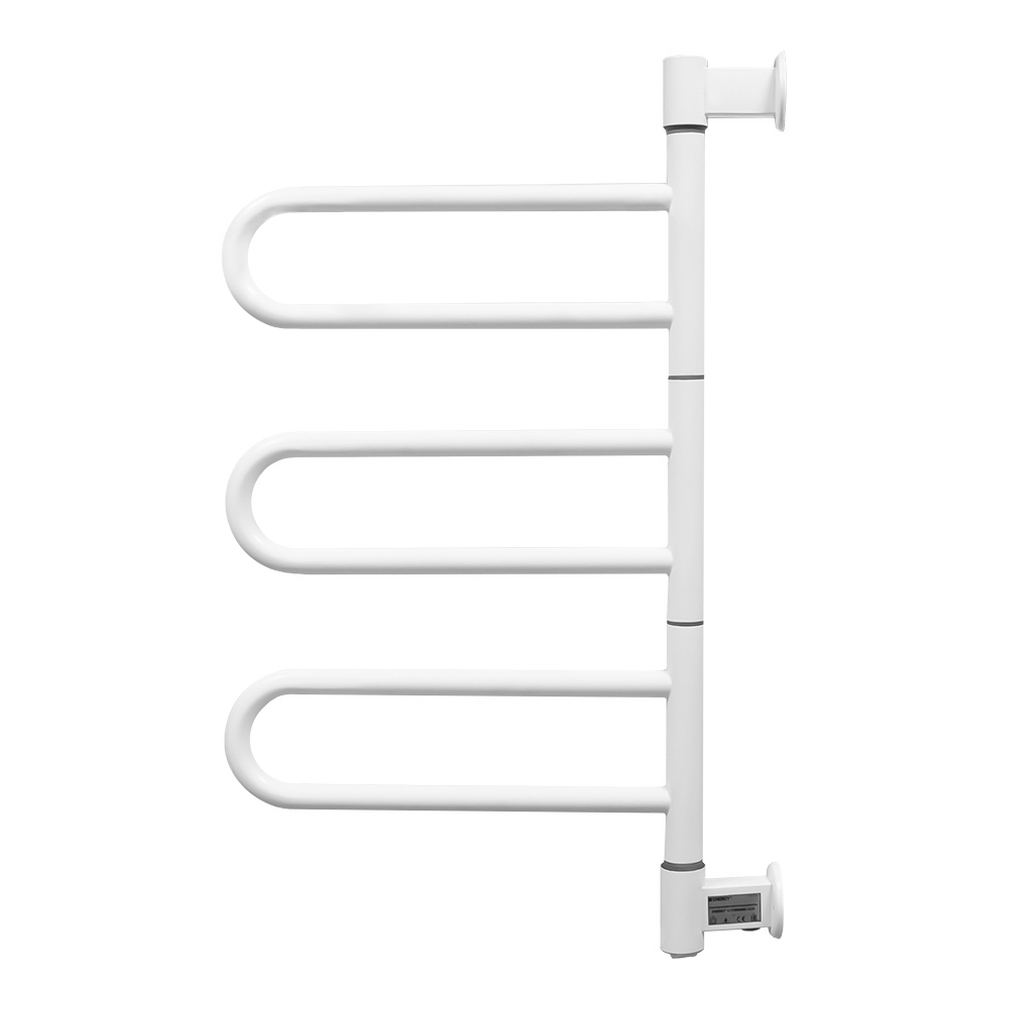 Полотенцесушитель электрический Energy U chrome G3K белый матовый - фото 4