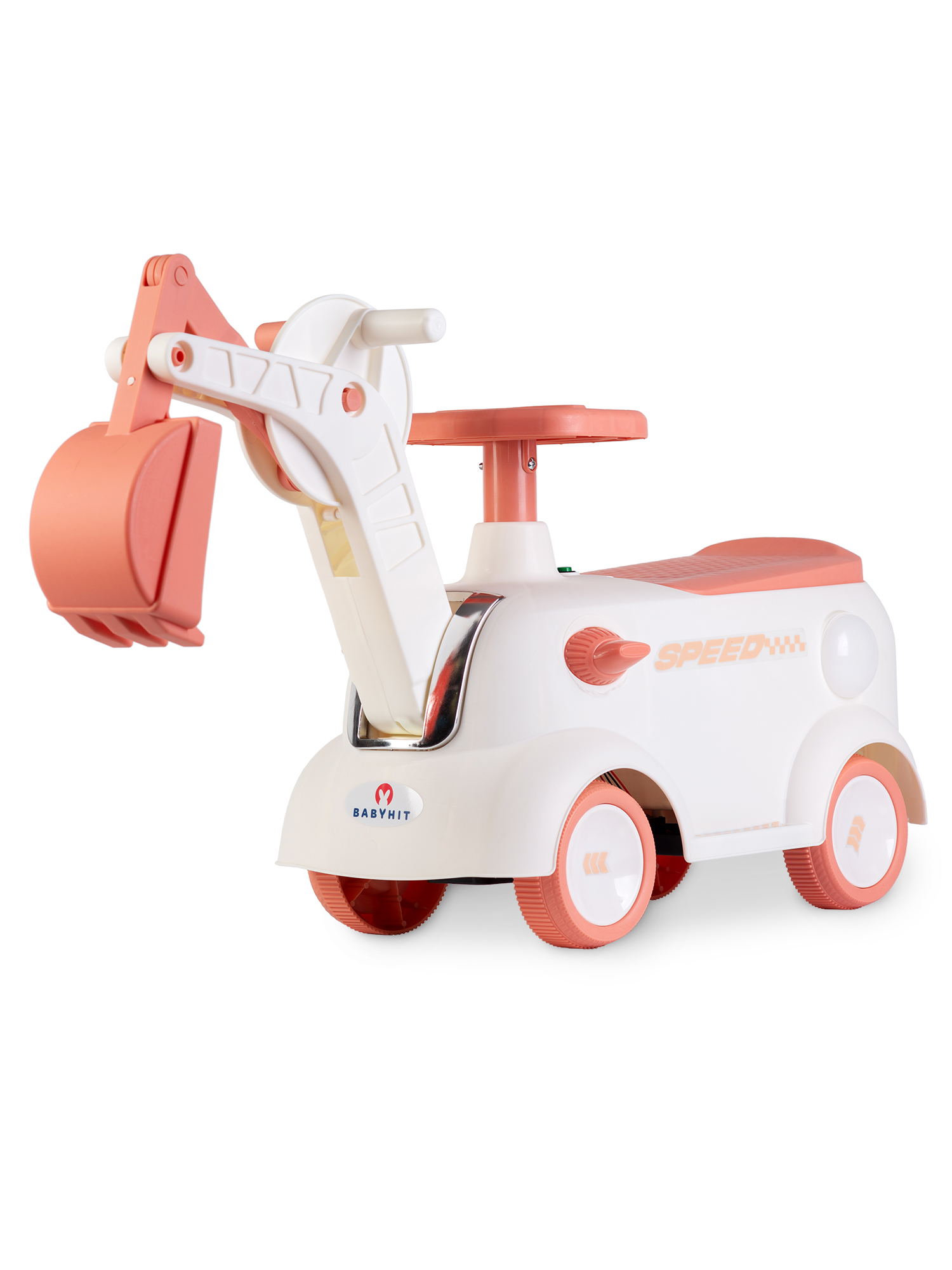Пушкар Babyhit Dig Bot розовый - фото 2