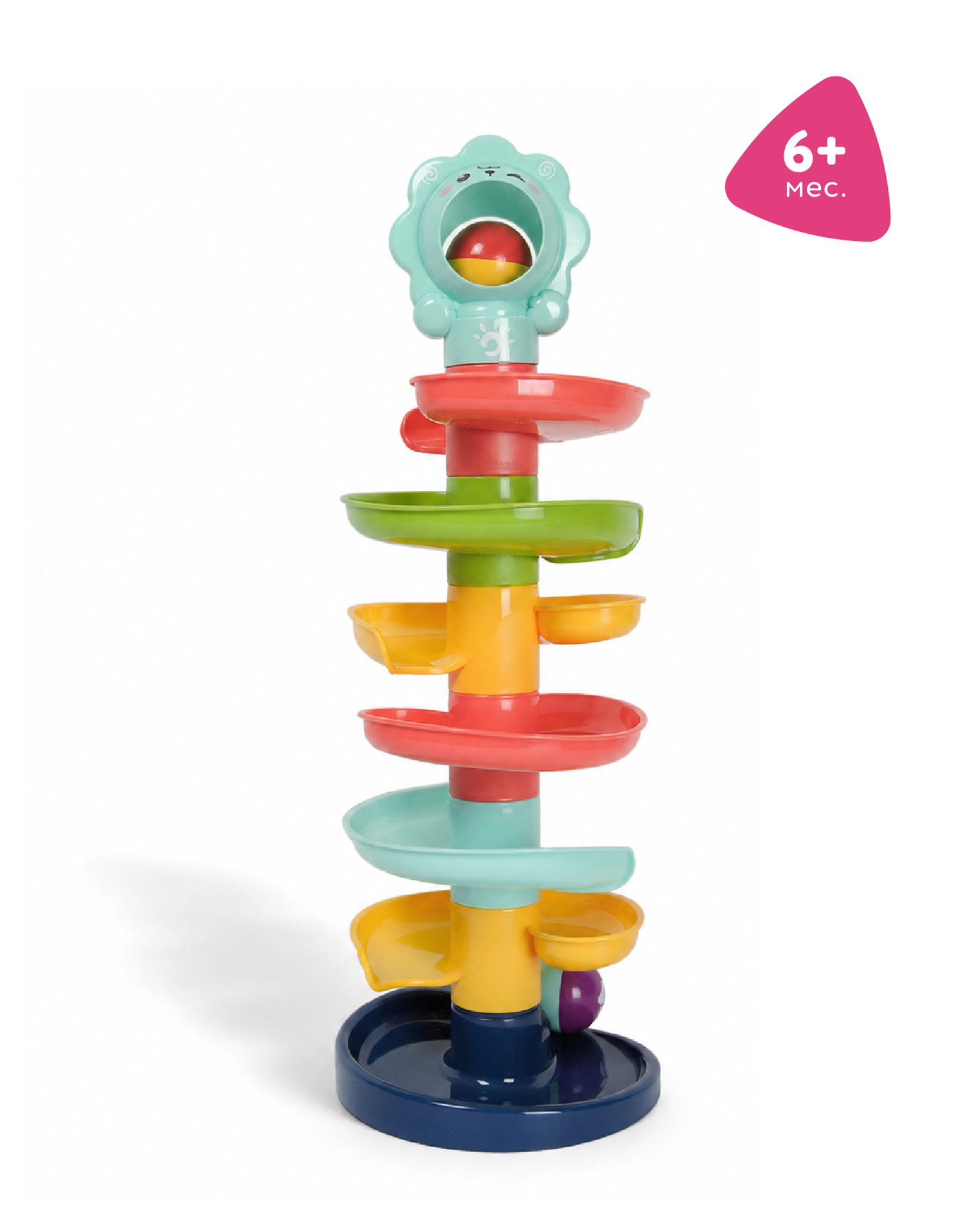 Изображение товара Развивающая игрушка BabyGo Лабиринт с шариками 7 уровней высота 50 см