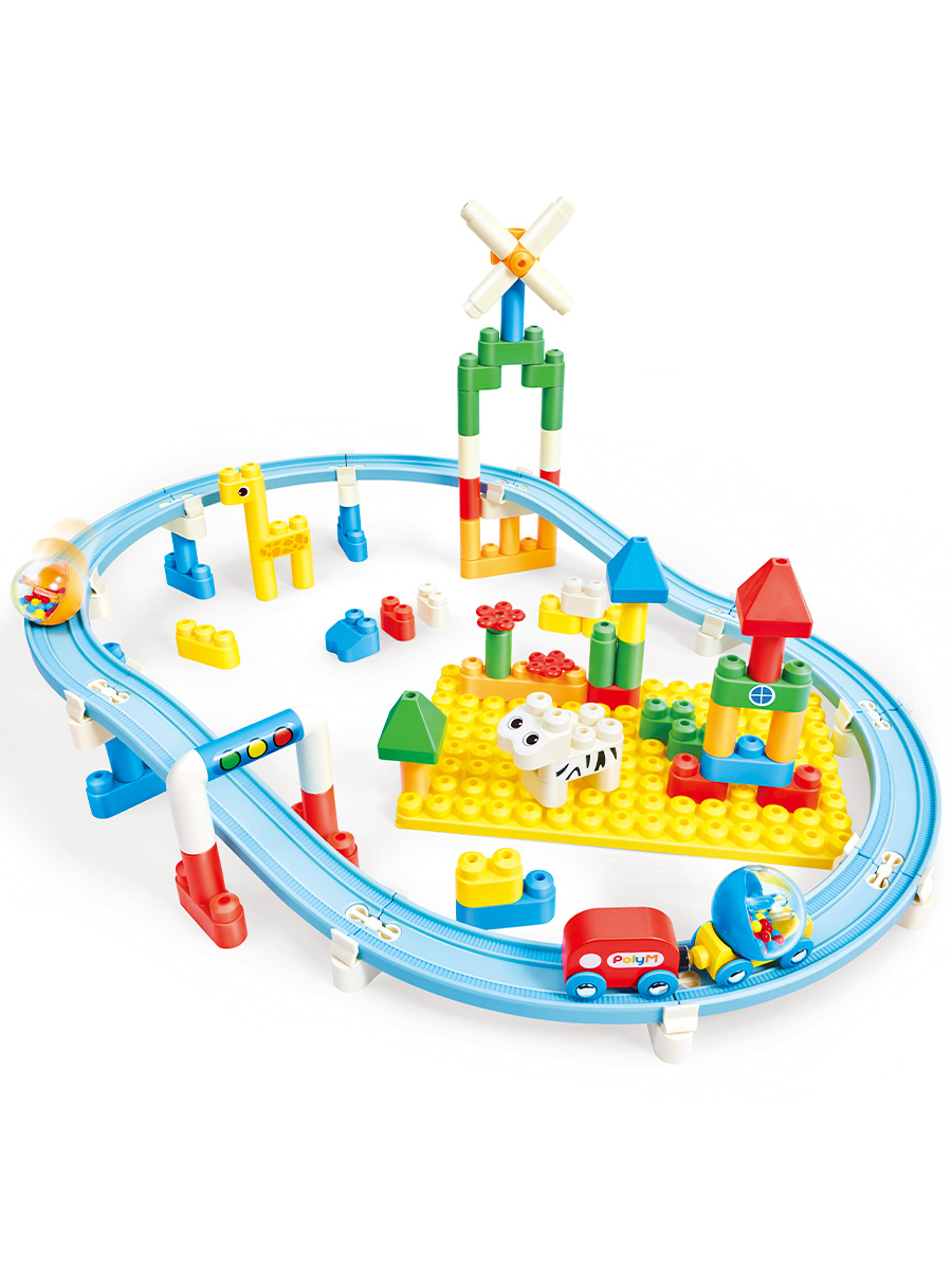 Набор железнодорожный Hape 17 см 761861_HP - фото 2