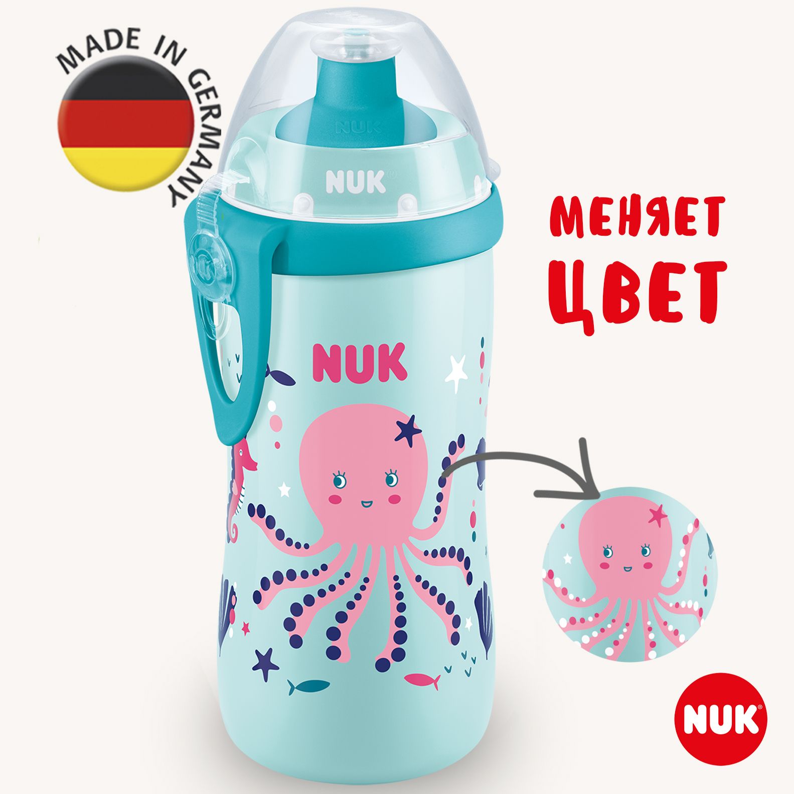 Поильник Nuk Well-Being 300 мл - фото 6