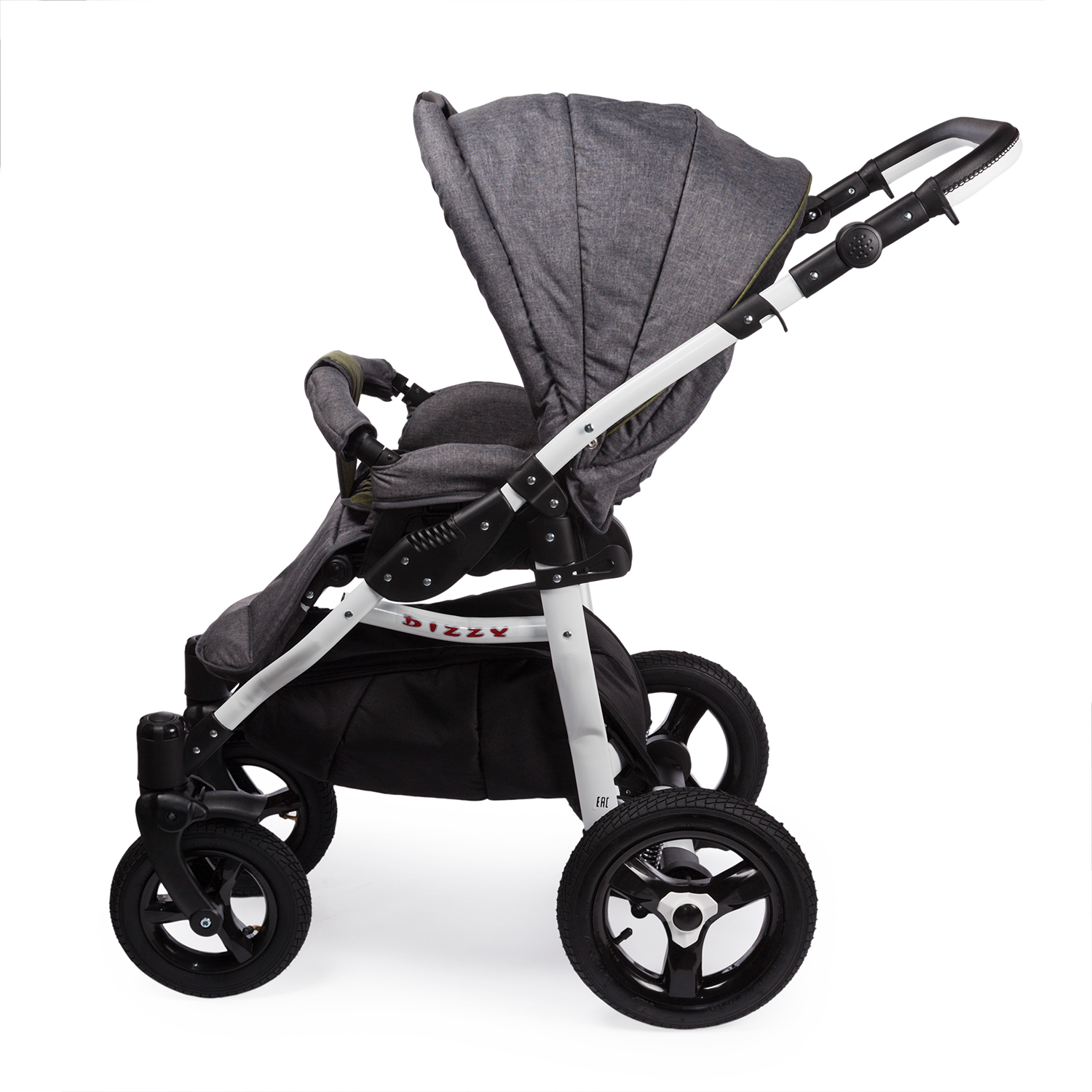 Коляска 2в1 Babyton Dizzy Dark Green - фото 17
