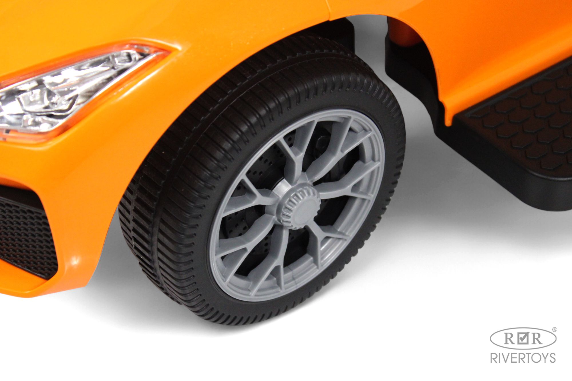 Каталка RIVERTOYS Z005ZZ-B-ORANGE оранжевый - фото 4