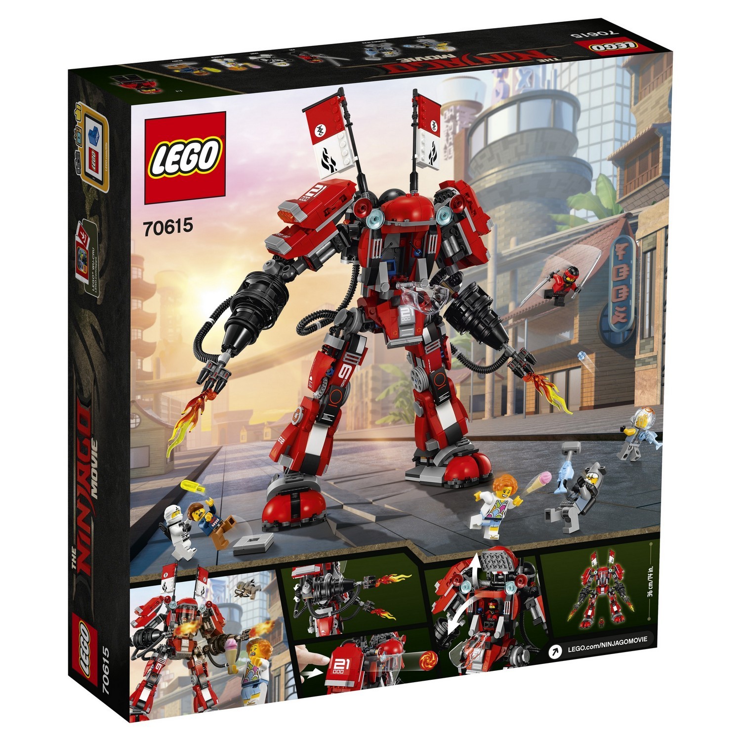 Конструктор LEGO NINJAGO блочный - фото 3