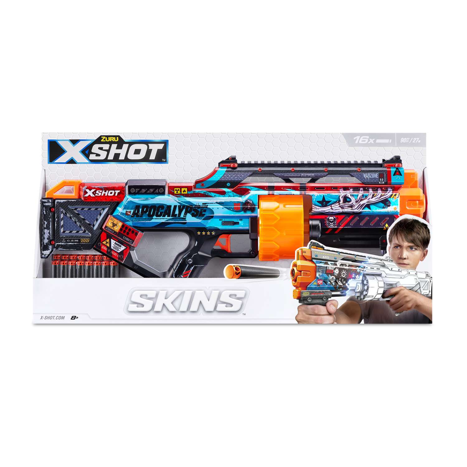 Бластер Zuru XSHOT  Skins - фото 10