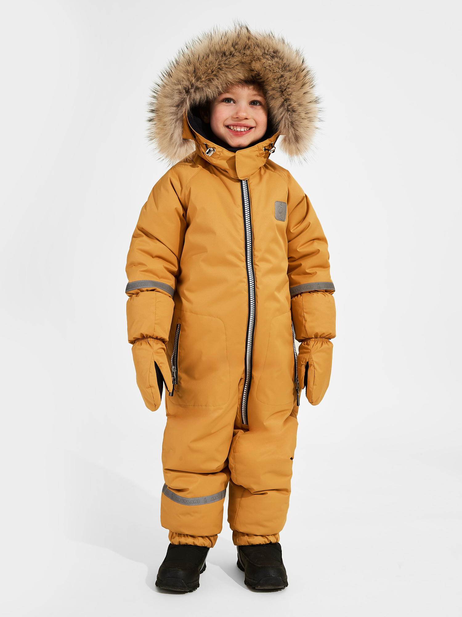 Комбинезон Arctland 875m_горчица - фото 3