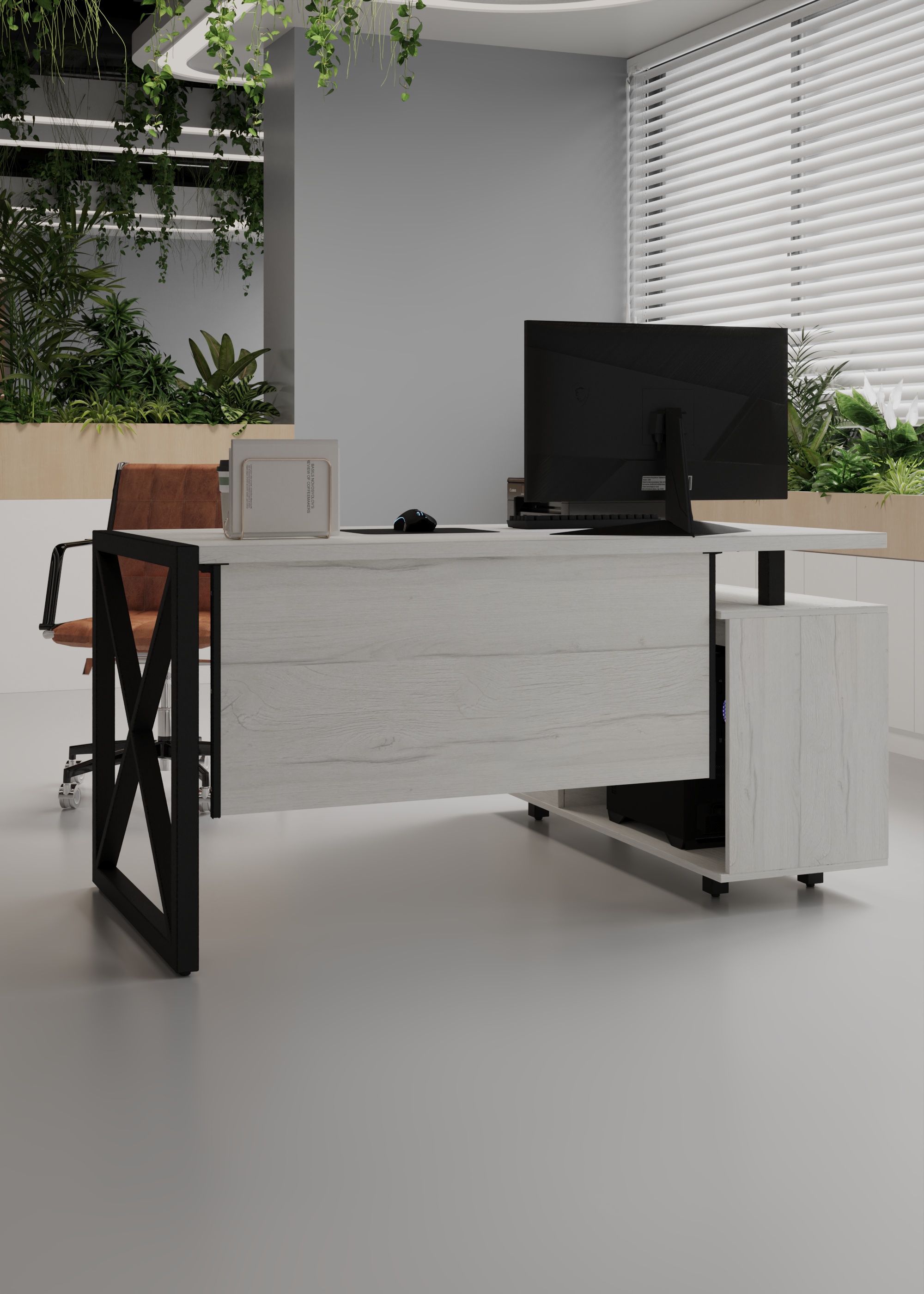 Письменный стол КАЛИФОРНИЯ МЕБЕЛЬ Хардвиг СР01 - фото 5