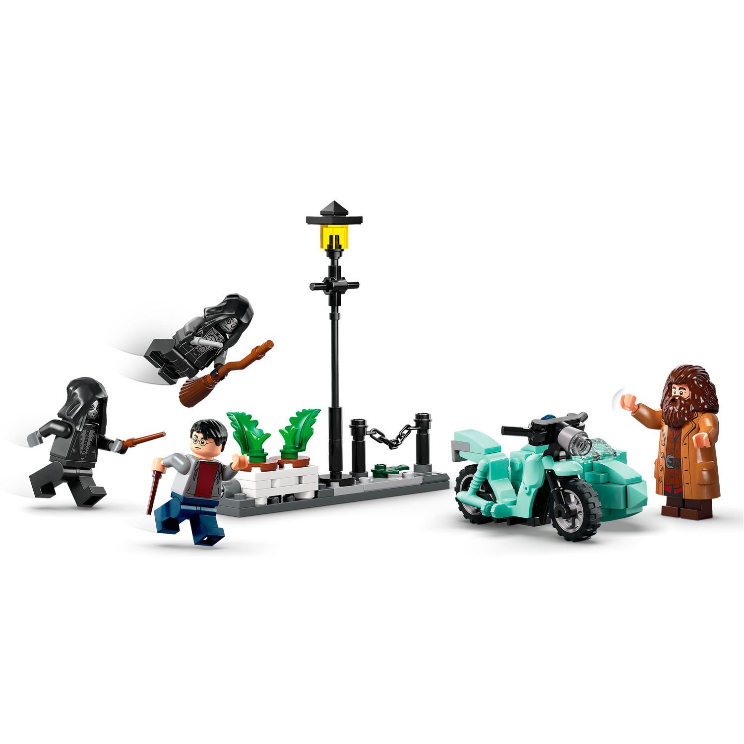 Конструктор LEGO Harry Potter Побег Хагрида и Гарри 124 дет. - фото 4