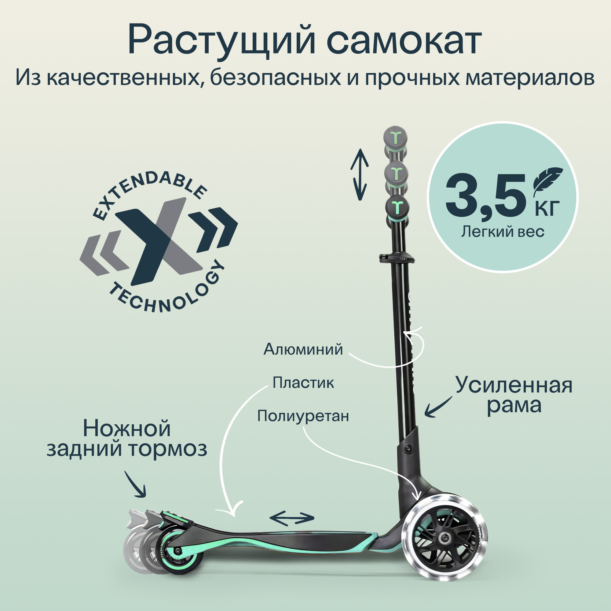 Самокат SmarTrike трехколесный - фото 9