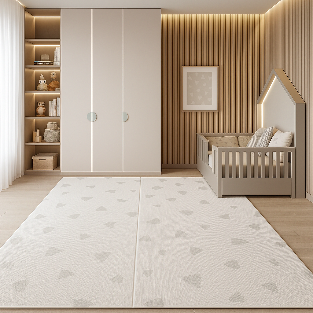 Детский складной коврик MIKMEL Медвежата/Звездочки 150 x 200 см - фото 13