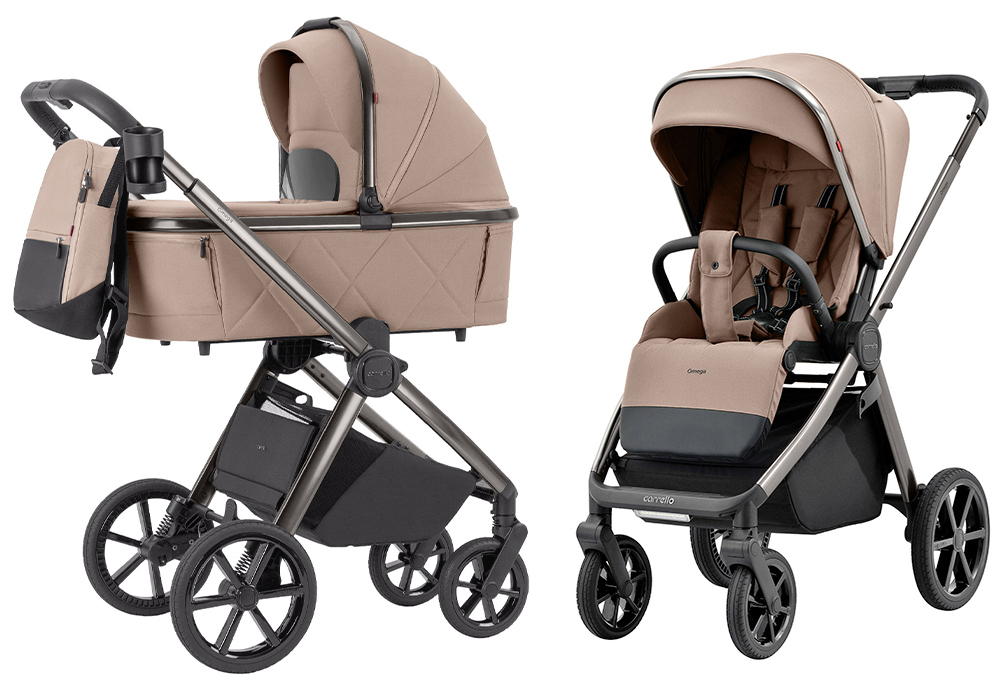 Коляска 2в1 Carrello Omega CRL-6530/1 бежевый - фото 1