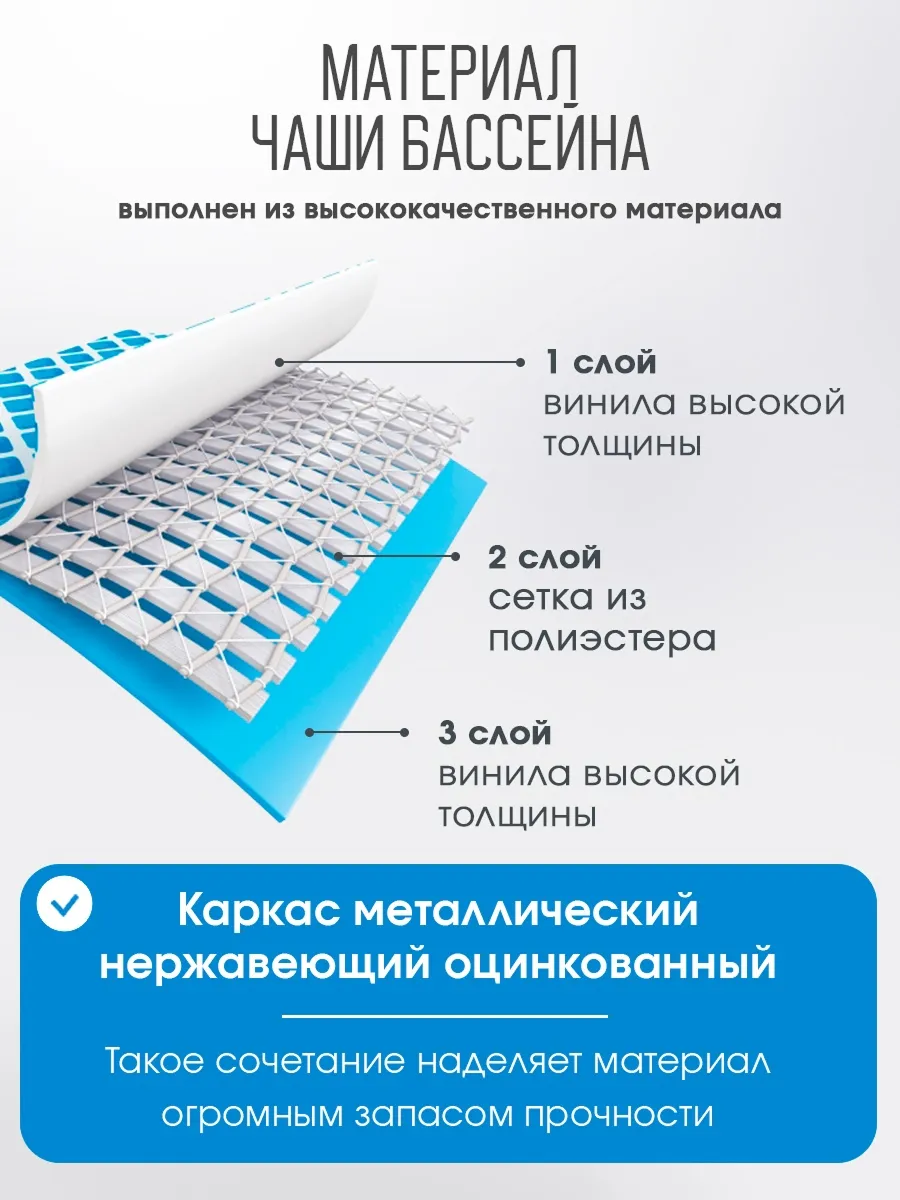 Бассейн Bestway Прямоугольный - фото 5