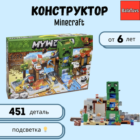 Конструктор BalaToys Шахта крипера