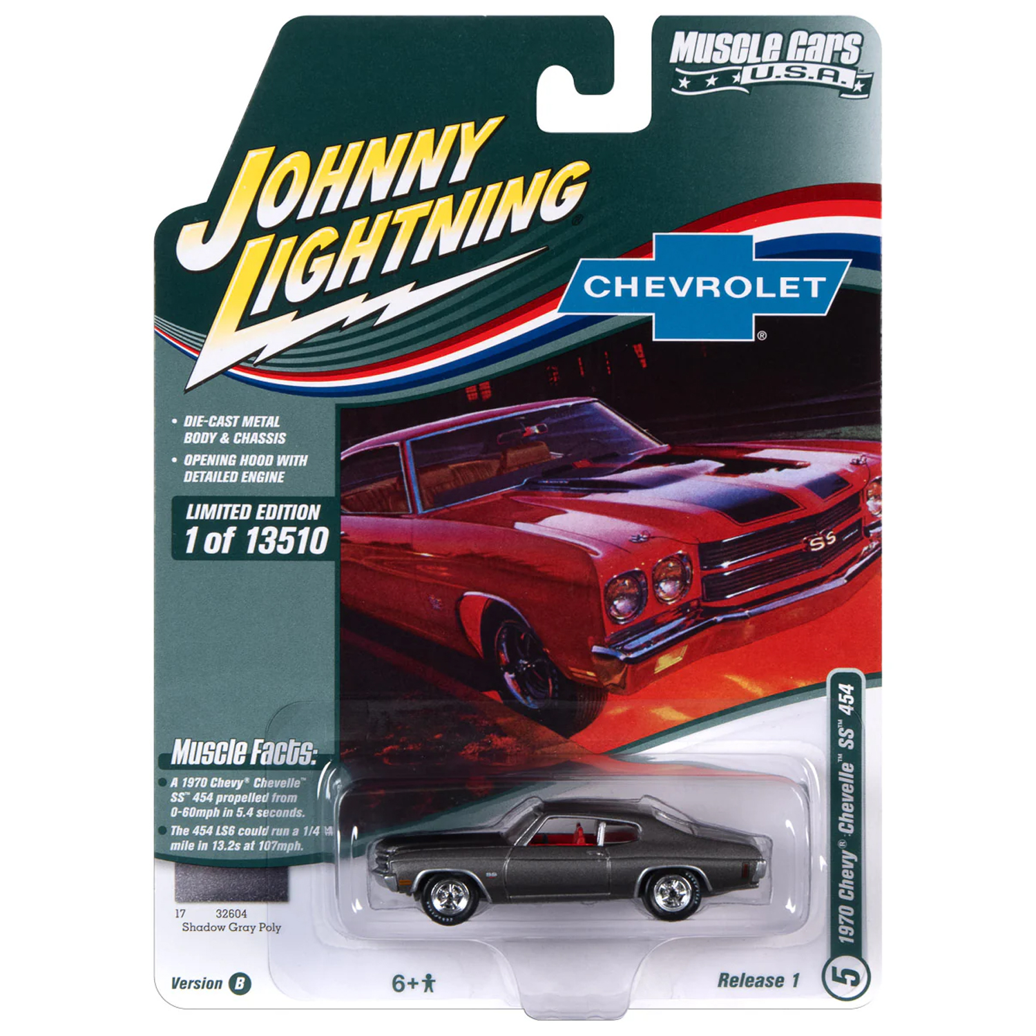 Автомобиль Johnny Lightning 1:64 JLMC029B-R1-N5 - фото 4
