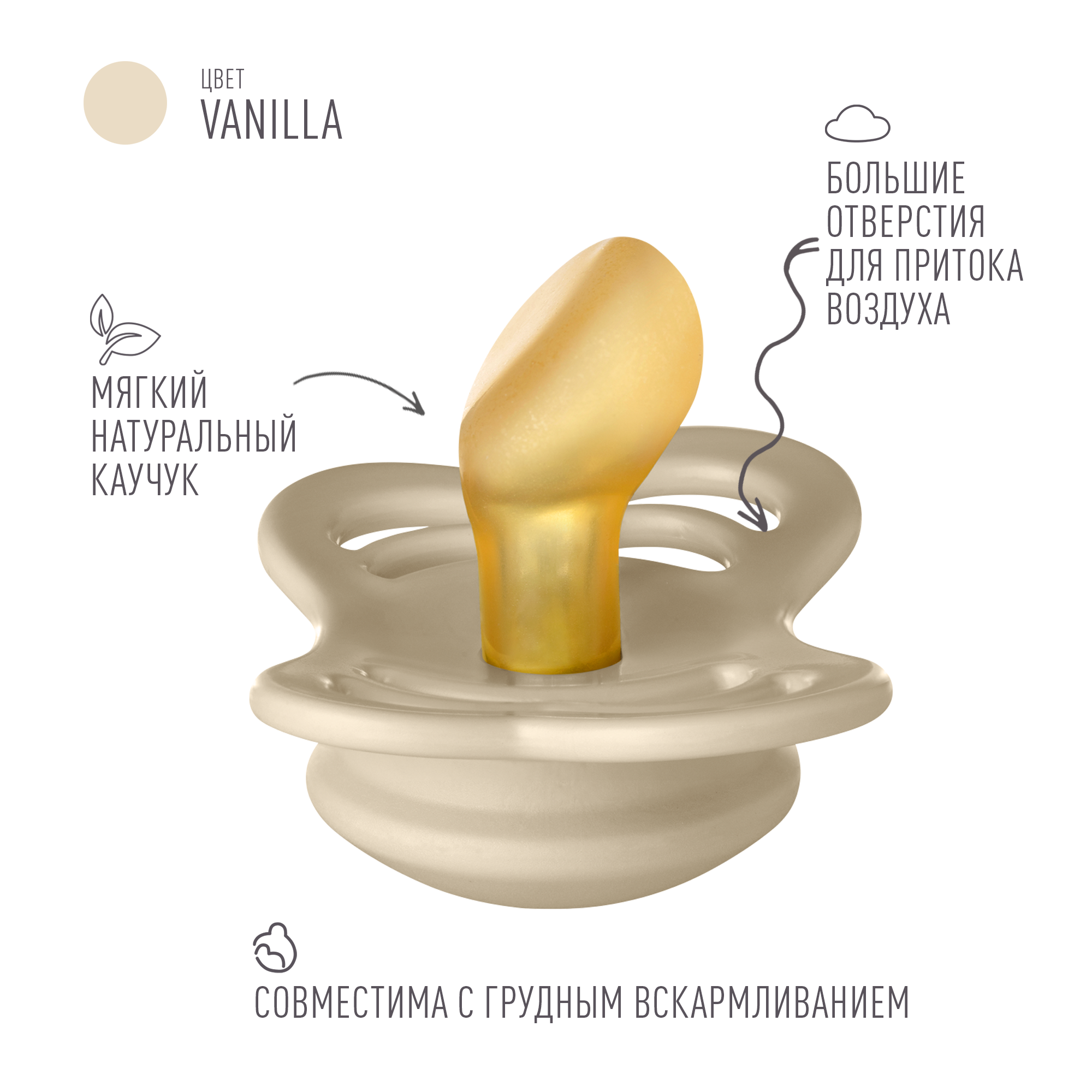 Пустышка BIBS от 0 мес. - фото 3