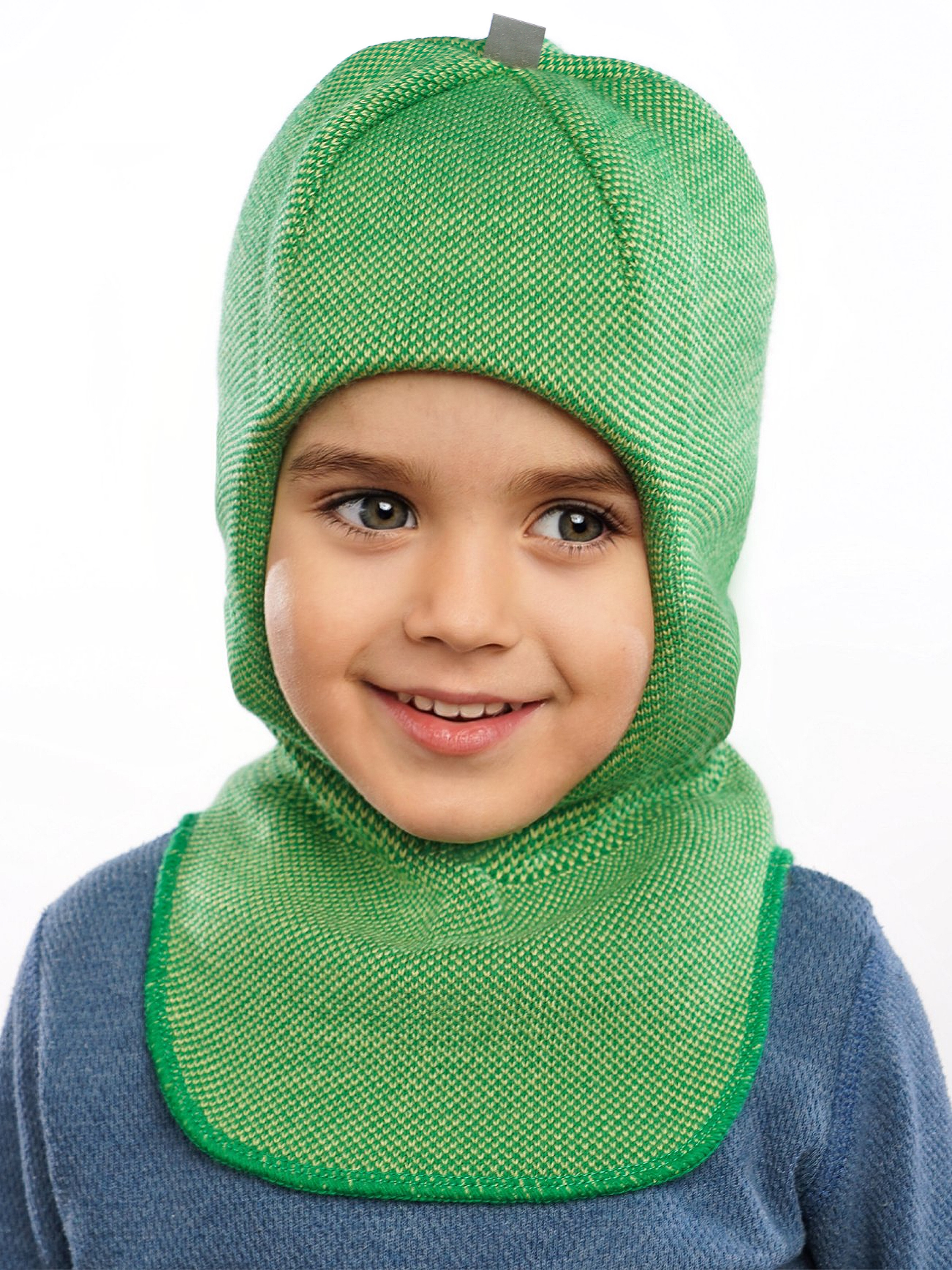 Шапка-шлем ПриКиндер U-W_233730 Цвет: Салатовый/желтый - фото 9