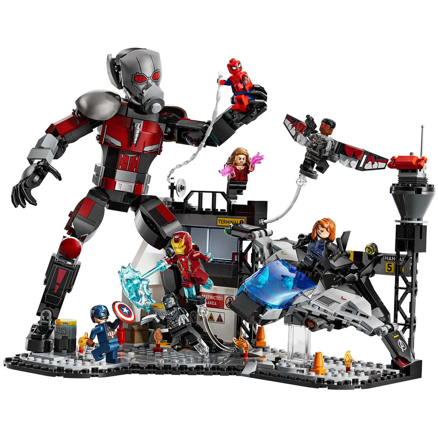 Конструктор LEGO Marvel Super Heroes Капитан Америка Противостояние блочный - фото 11