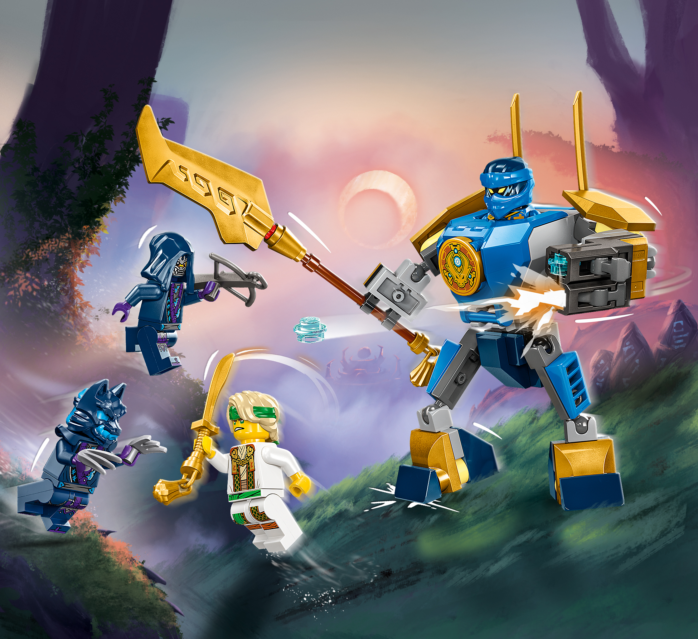 Конструктор LEGO NINJAGO Боевой набор мехов Джея - фото 8