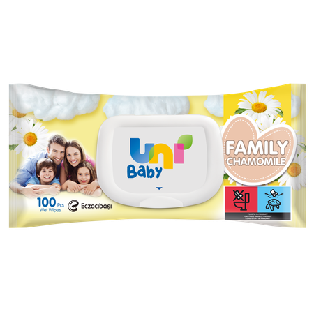 Влажные салфетки UNIBaby 100 шт.