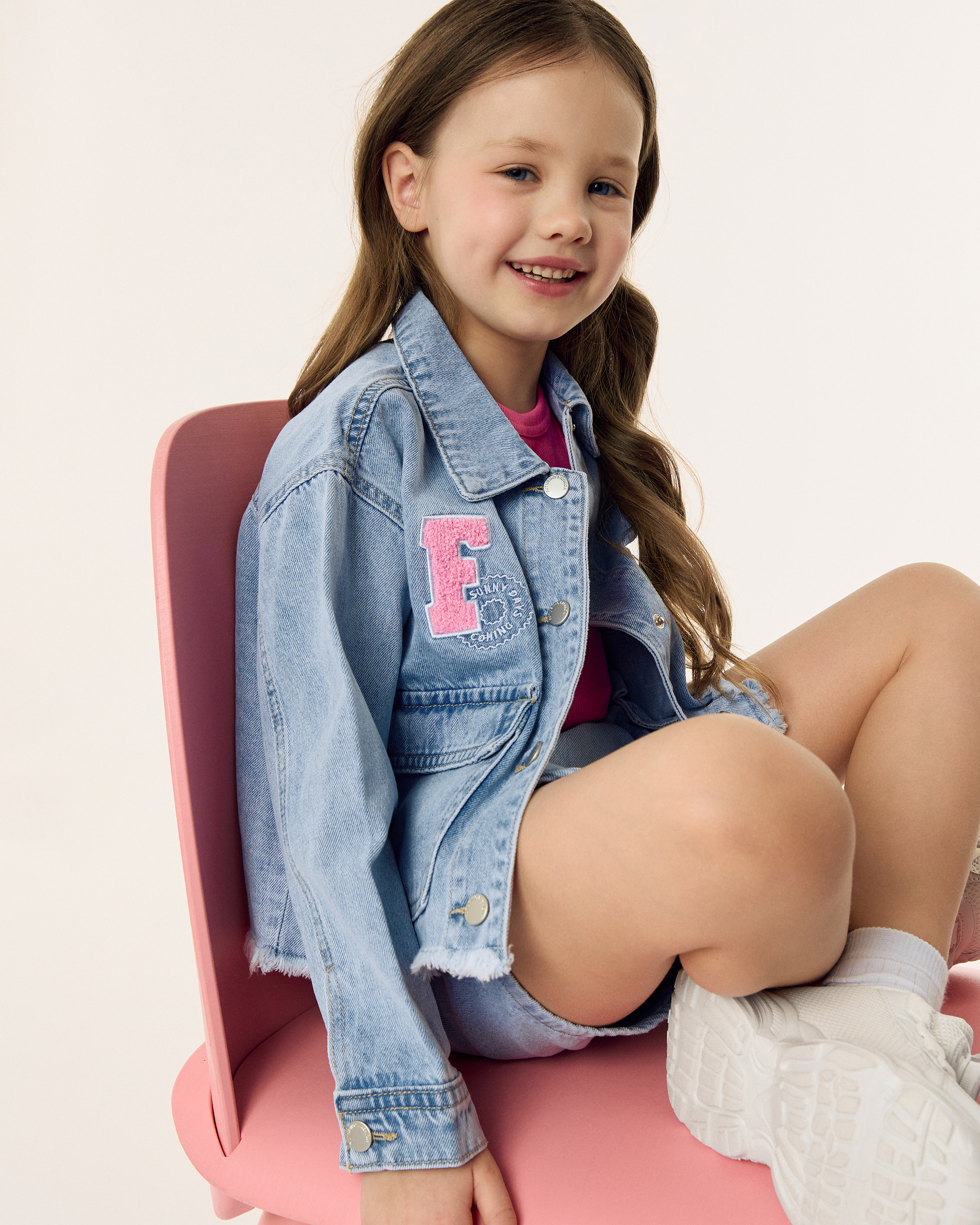 Джинсовая куртка Futurino Fashion SS26FF-2GD03kg-55 - фото 1