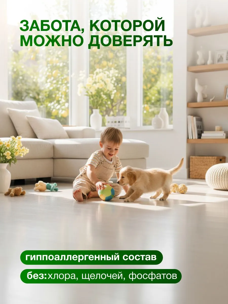 Моющее средство Green Drago Лимон 1000 мл для пола и покрытий - фото 2
