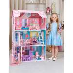 Домик для кукол PAREMO 121 см с мебелью