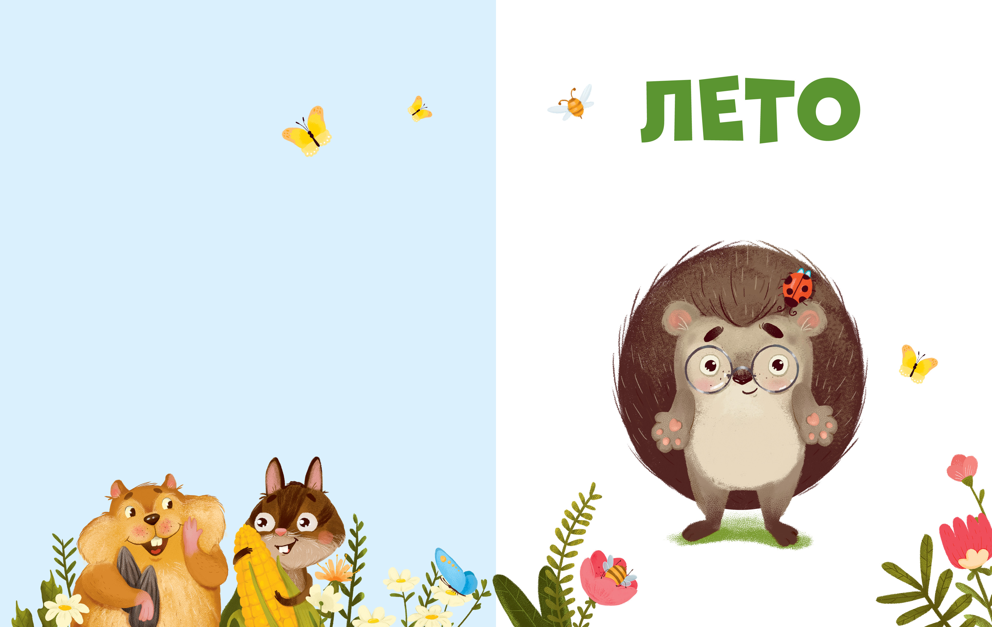 Книга Clever Приключения Ёжика круглый год - фото 2