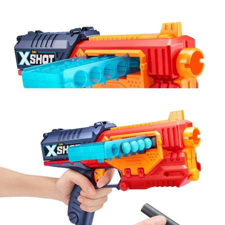 Бластер Zuru XSHOT  Xcess Квикслайд