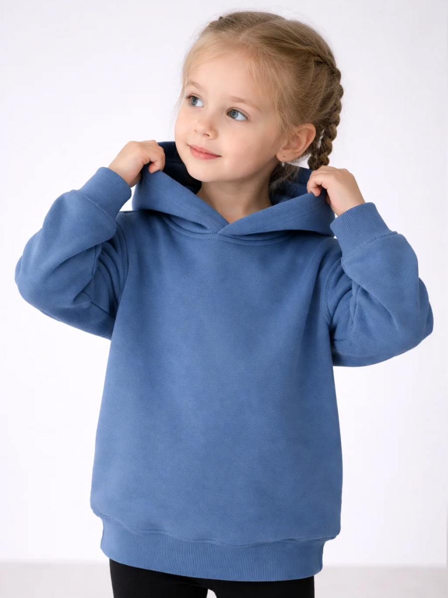 Худи-платье Эскимо у-12-2003индиго - фото 1