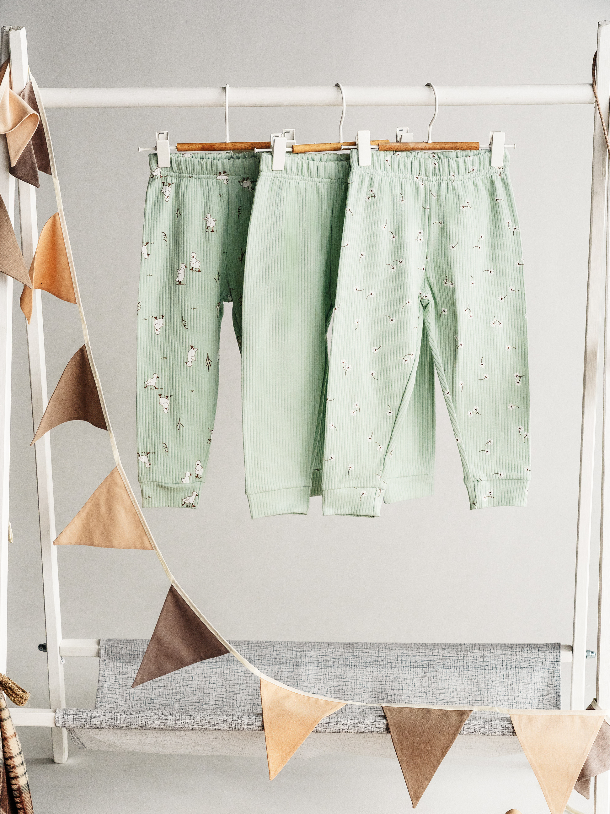 Штанишки 3 шт TOPOTUSHKI ТКР2075657ин - фото 1