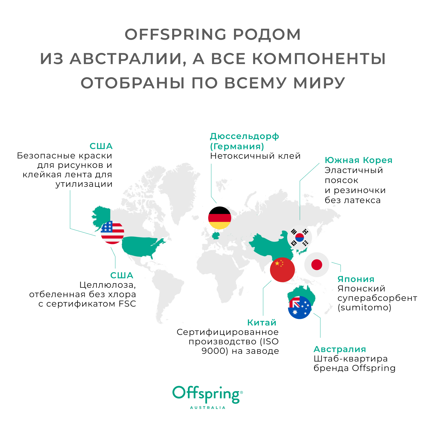 Трусики Offspring XL (12-20 кг) 30 шт. - фото 11