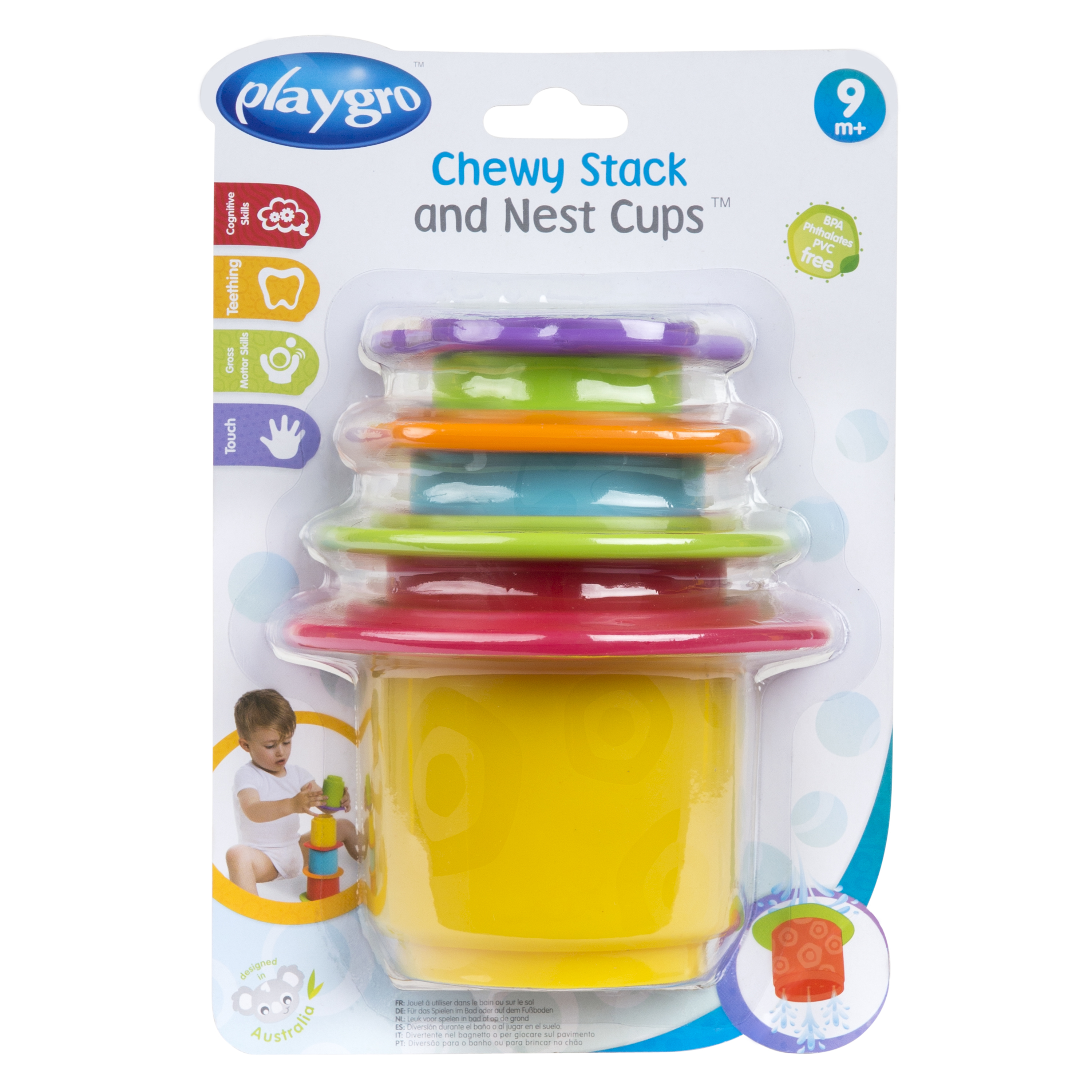Игрушка Playgro пирамидка - фото 2