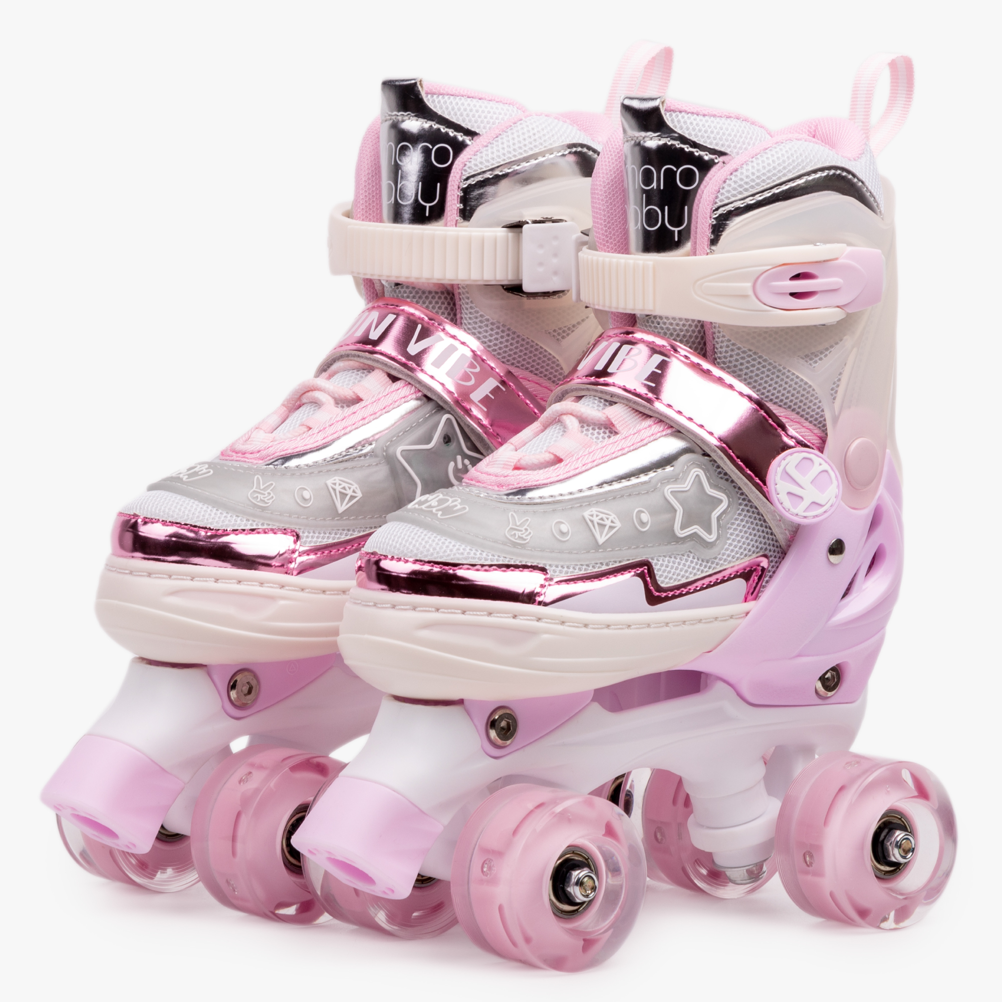 Роликовые коньки Amarobaby S 26-29 - фото 21