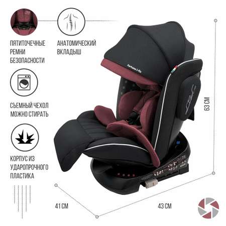 Автокресло Sweet Baby Fortuna Isofix 0+/1/2/3 (0-36 кг)