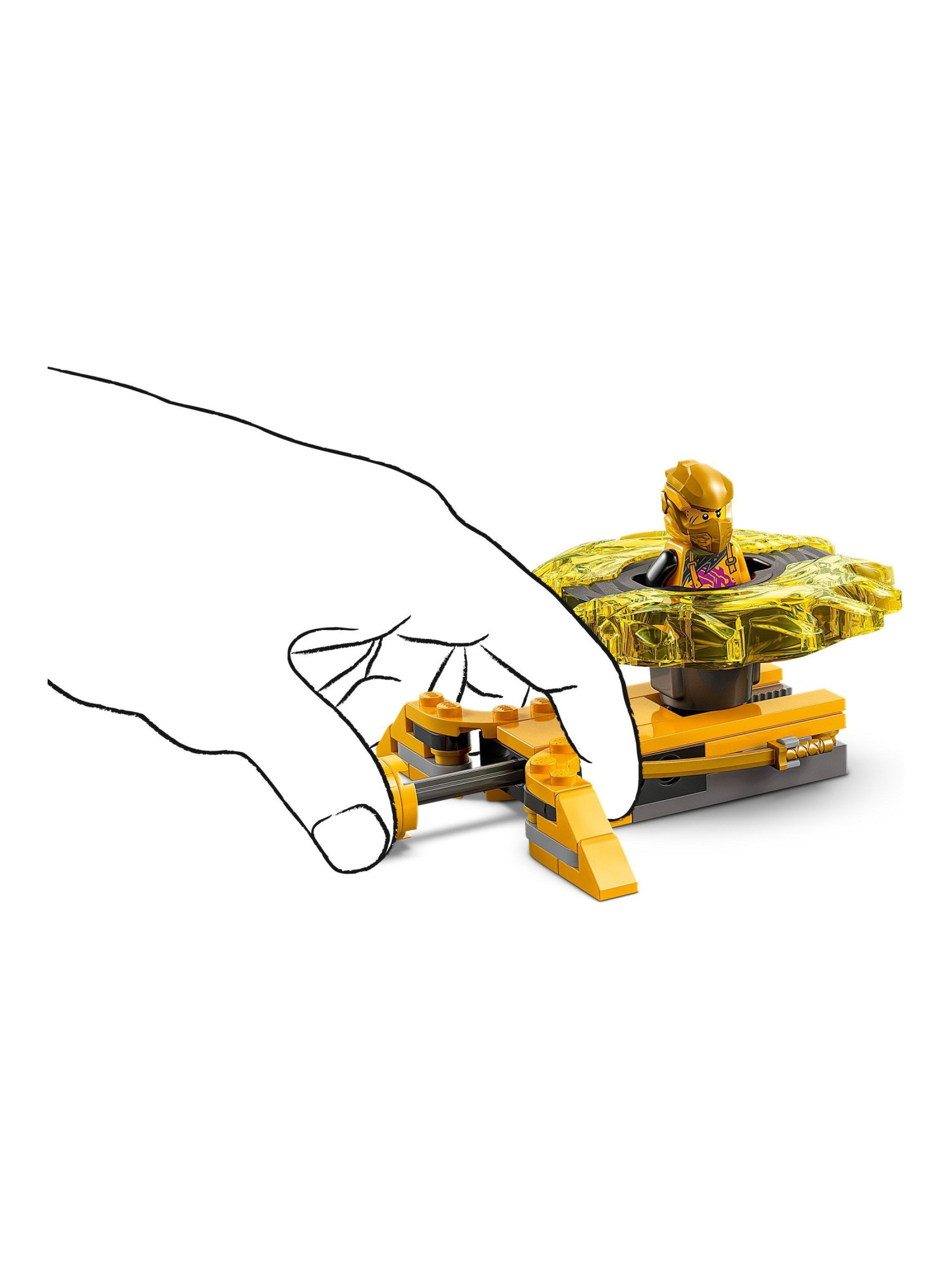 Конструктор LEGO NINJAGO Дракон Кружитсу 186 дет. - фото 8