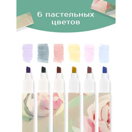 Текстовыделители Lorex Stationery 6 цв.