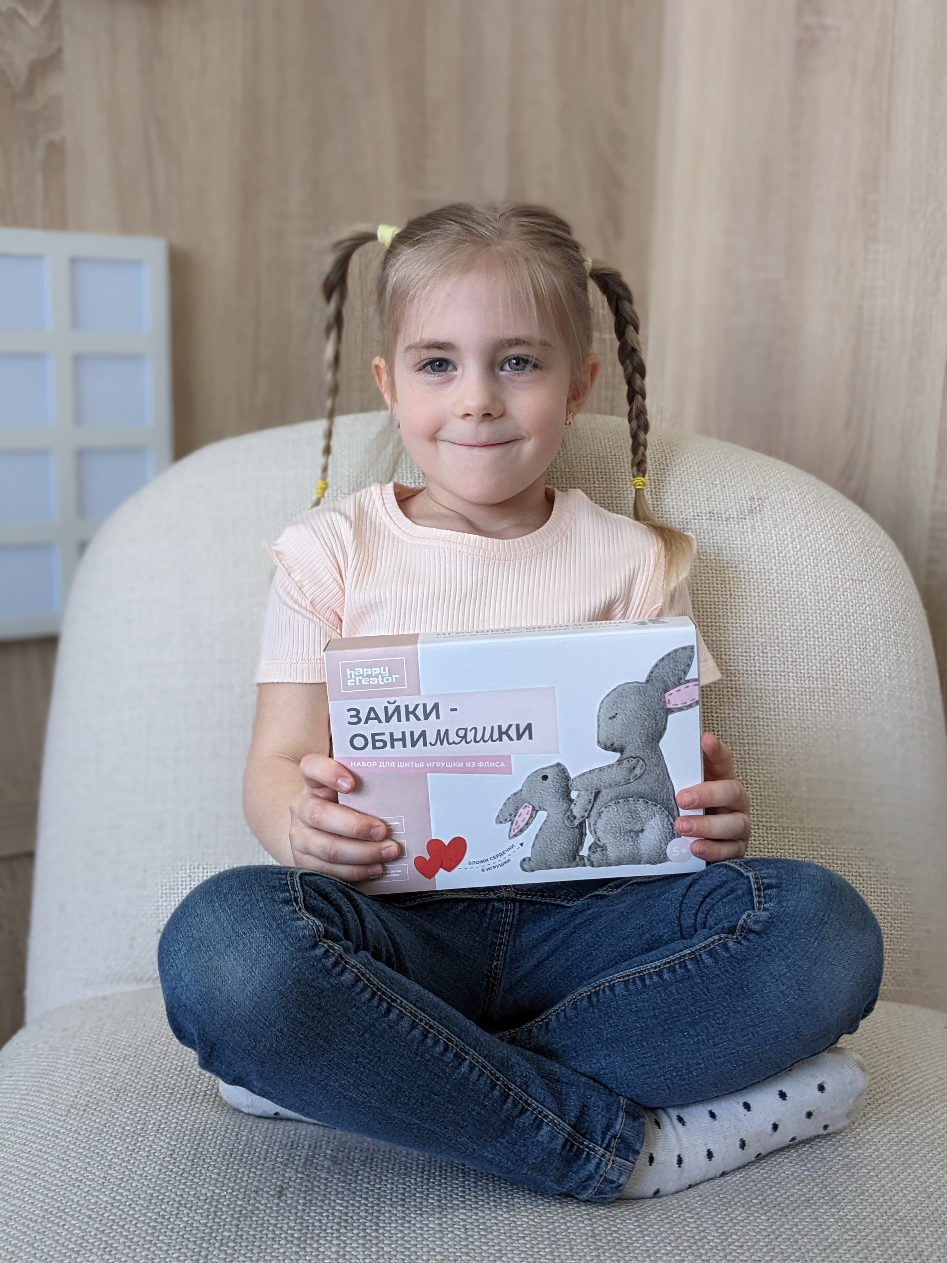 Набор для творчества HappyLine шитье Зайки - фото 14