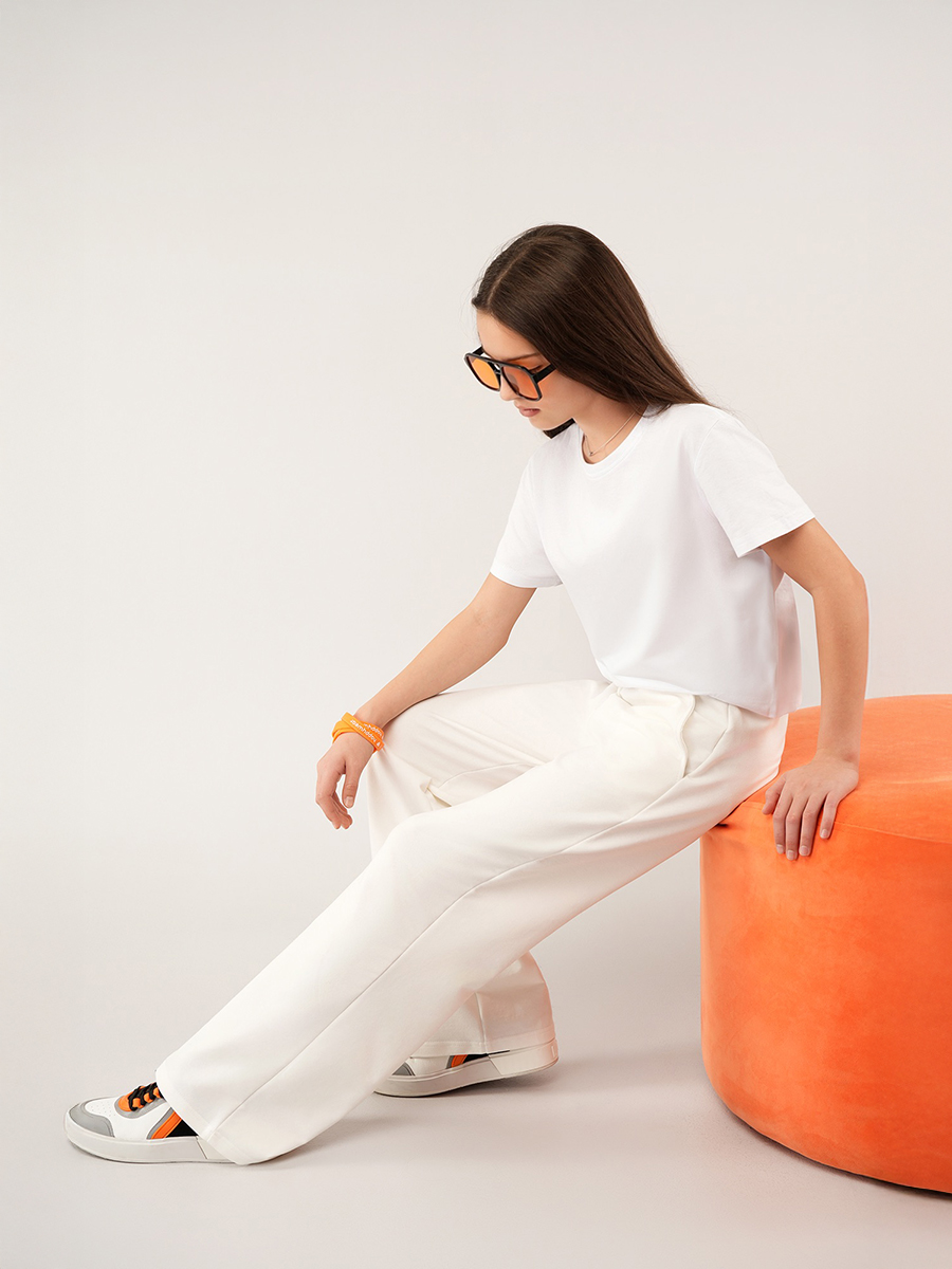 Брюки HappyFox HF070SPмолочный - фото 10