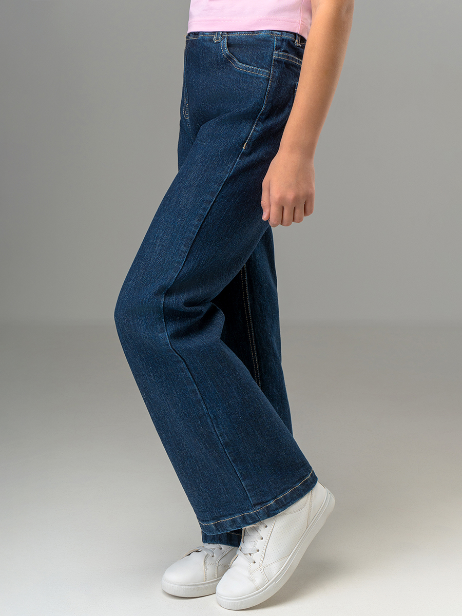 Джинсы HappyFox HF00811т.синий - фото 6