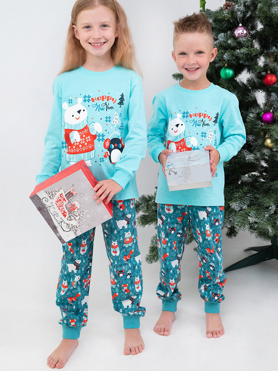 Пижама HappyFox HFLUNNG833мятный - фото 2