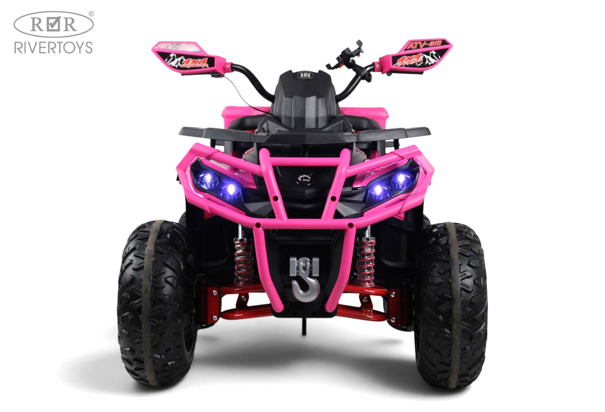 Электромобиль RIVERTOYS Z111ZZ-NEW-PINK С пультом ДУ - фото 2